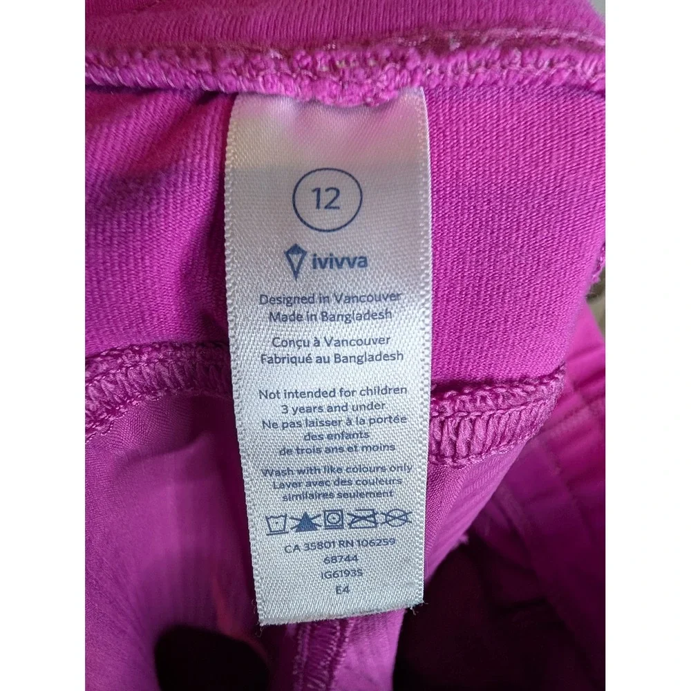 Ivivva measurements length